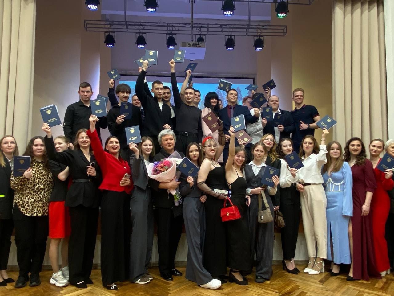 Церемония вручения дипломов выпускникам по специальности «Правоохранительная деятельность»